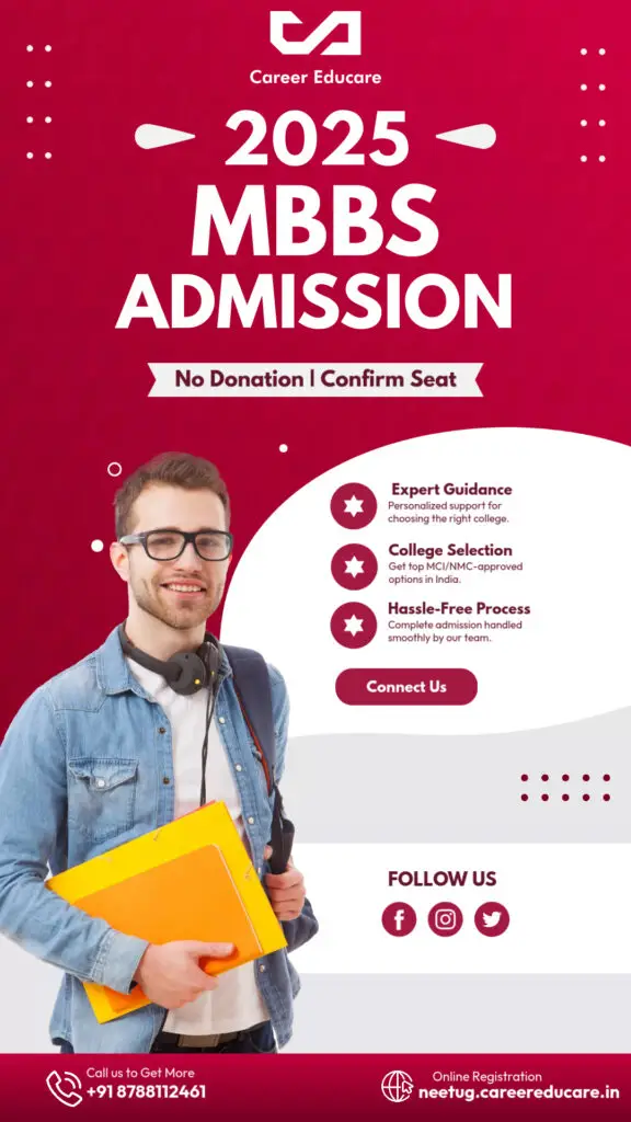 MBBS Admission Session 2025 in India – Guidance and College Selection